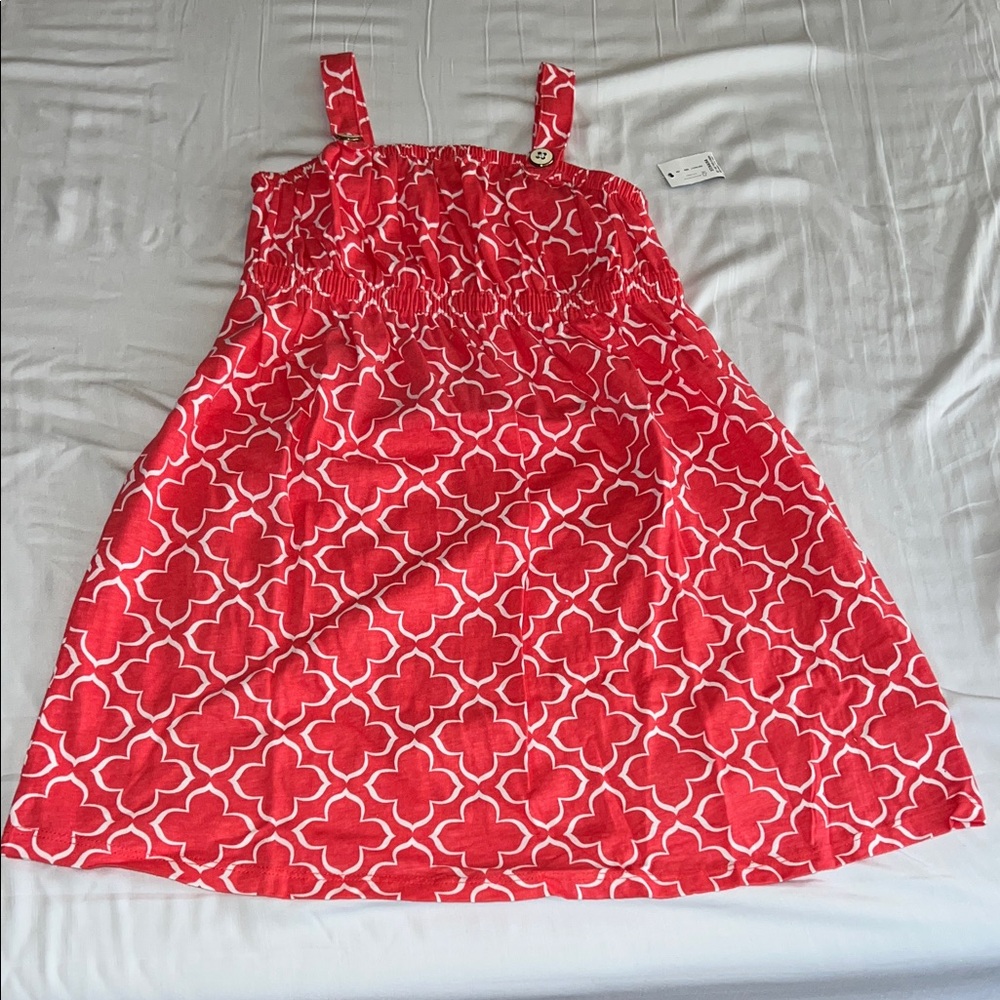 Old Navy Red and White Kids Dress